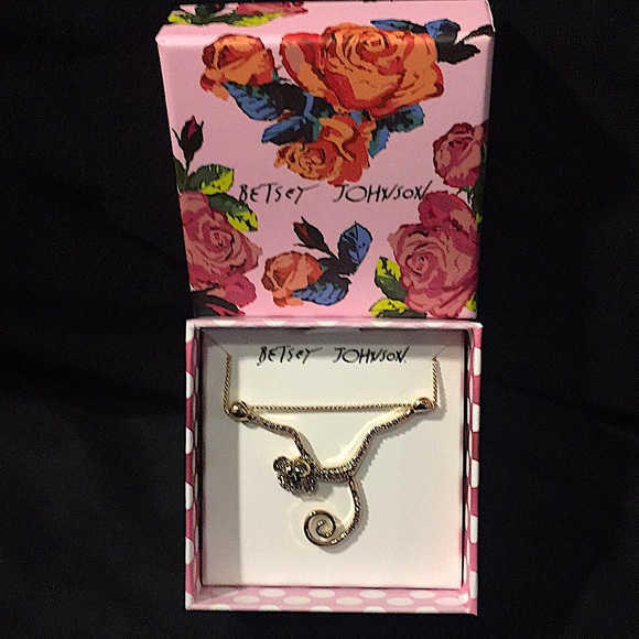 🐒BETSEY JOHNSON MONKEY PENDANT NECKLACE (NWT)